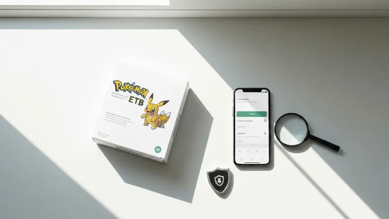 Sécuriser votre achat d'ETB Pokémon